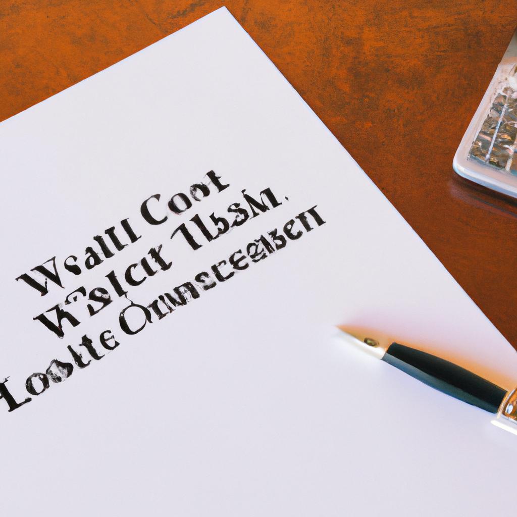 Exploring Additional Costs⁣ Associated with Executing a⁣ Will ​in Washington State