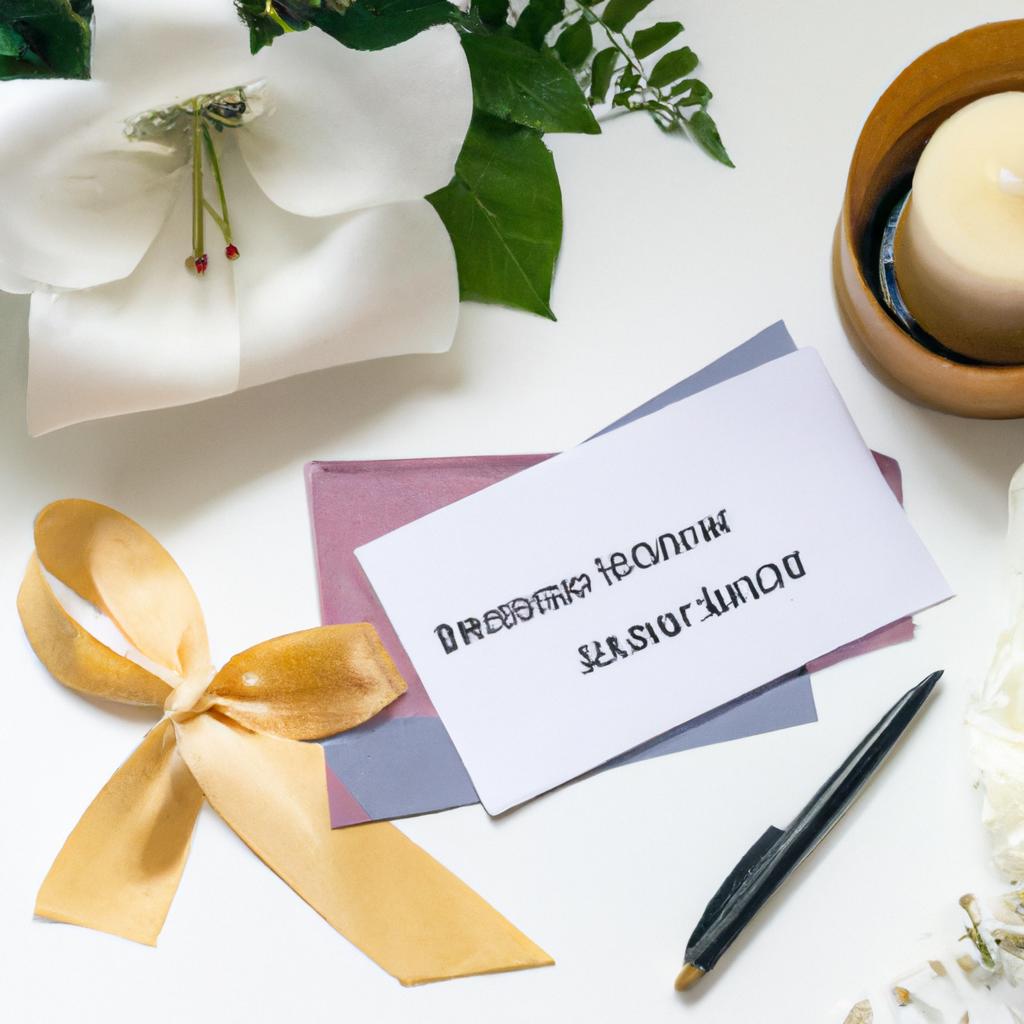 3. Personalizing Your Condolence Note: Honoring the Memory of the Deceased